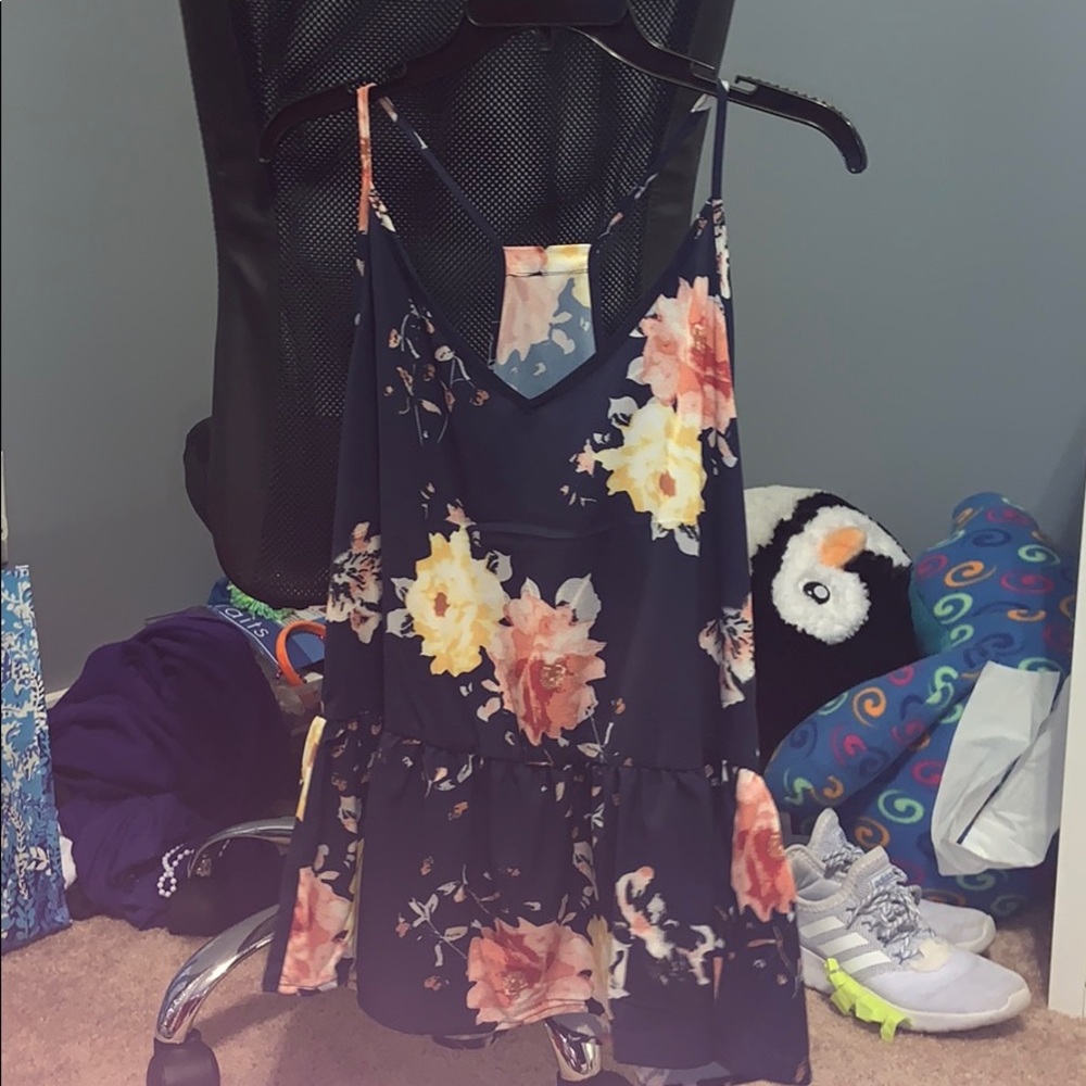 Floral tank top